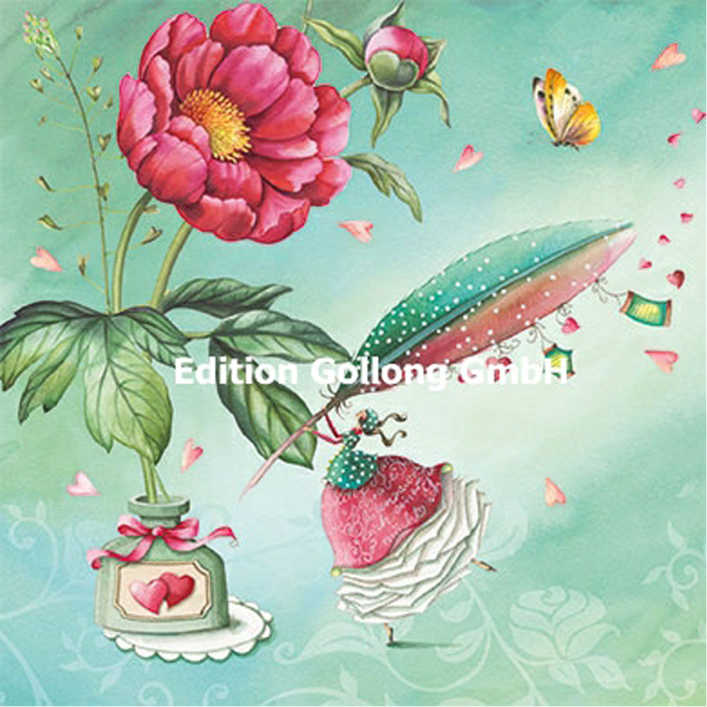 Kvadratisk postkort 12-1837