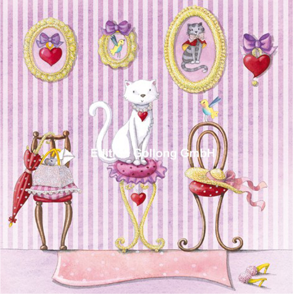 Kvadratisk postkort 12-835