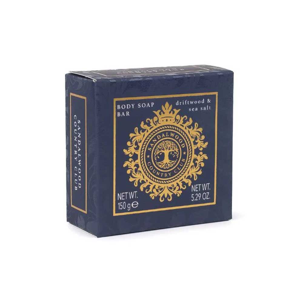 Sandelwood Country Club sæbe bar 150g Driftwood & Sea Salt