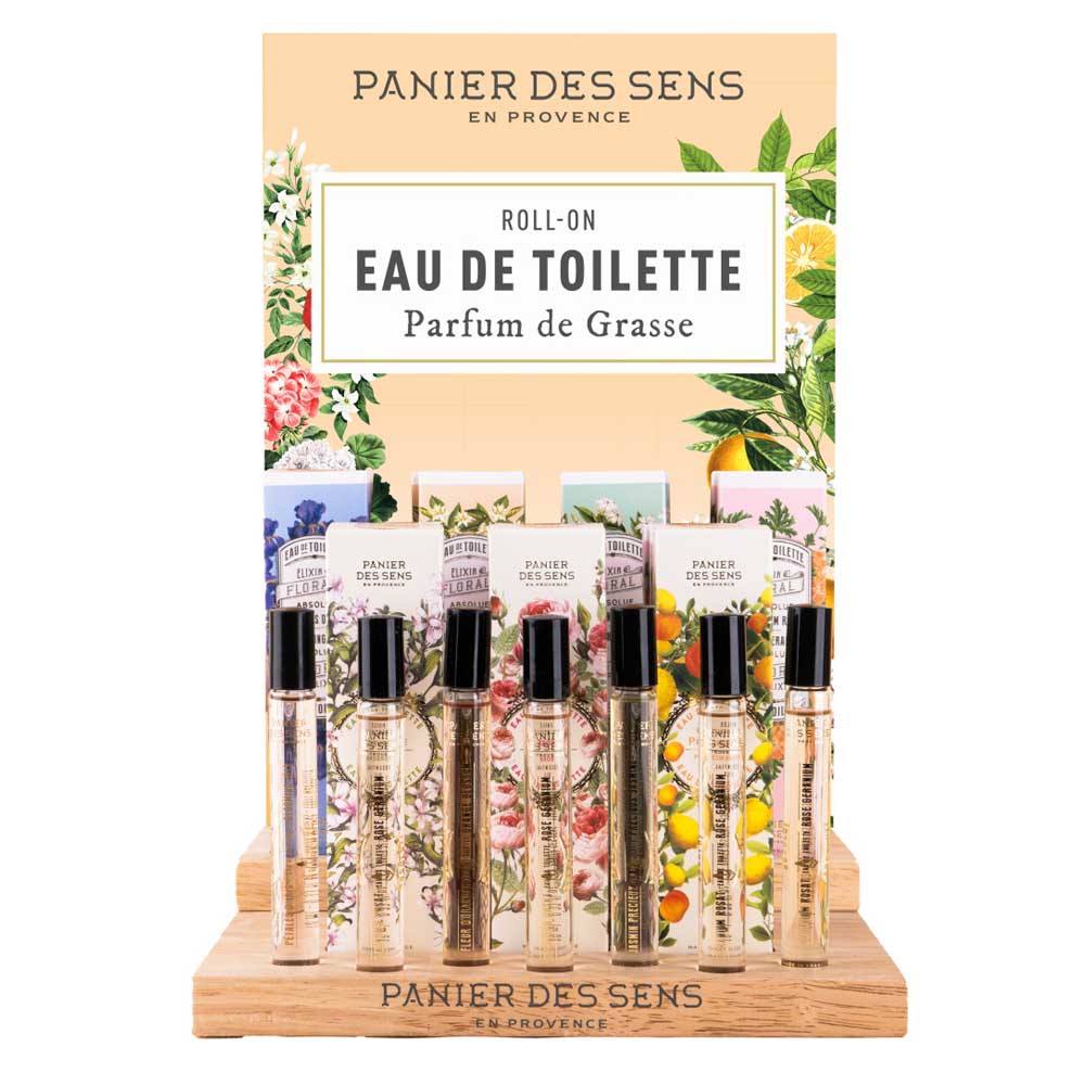 Display til Eau de toilette roll on