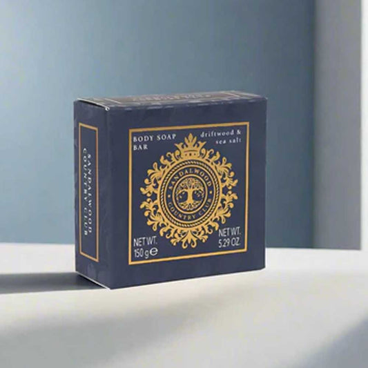 Sandelwood Country Club sæbe bar 150g Driftwood & Sea Salt