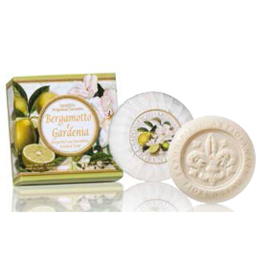 Vegetabilsk sæbe Bergamotte & Gardenia 100g