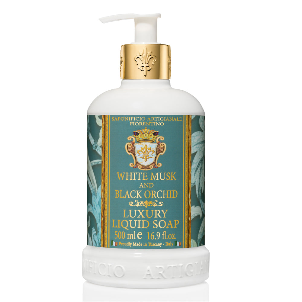 Håndsæbe White Musk & Black Orchid 500ml - Rabat ved køb af 12 stk