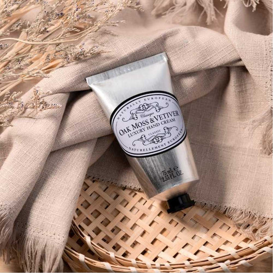 Luxury Hand cream Oak Moss & Vetiver 75ml.