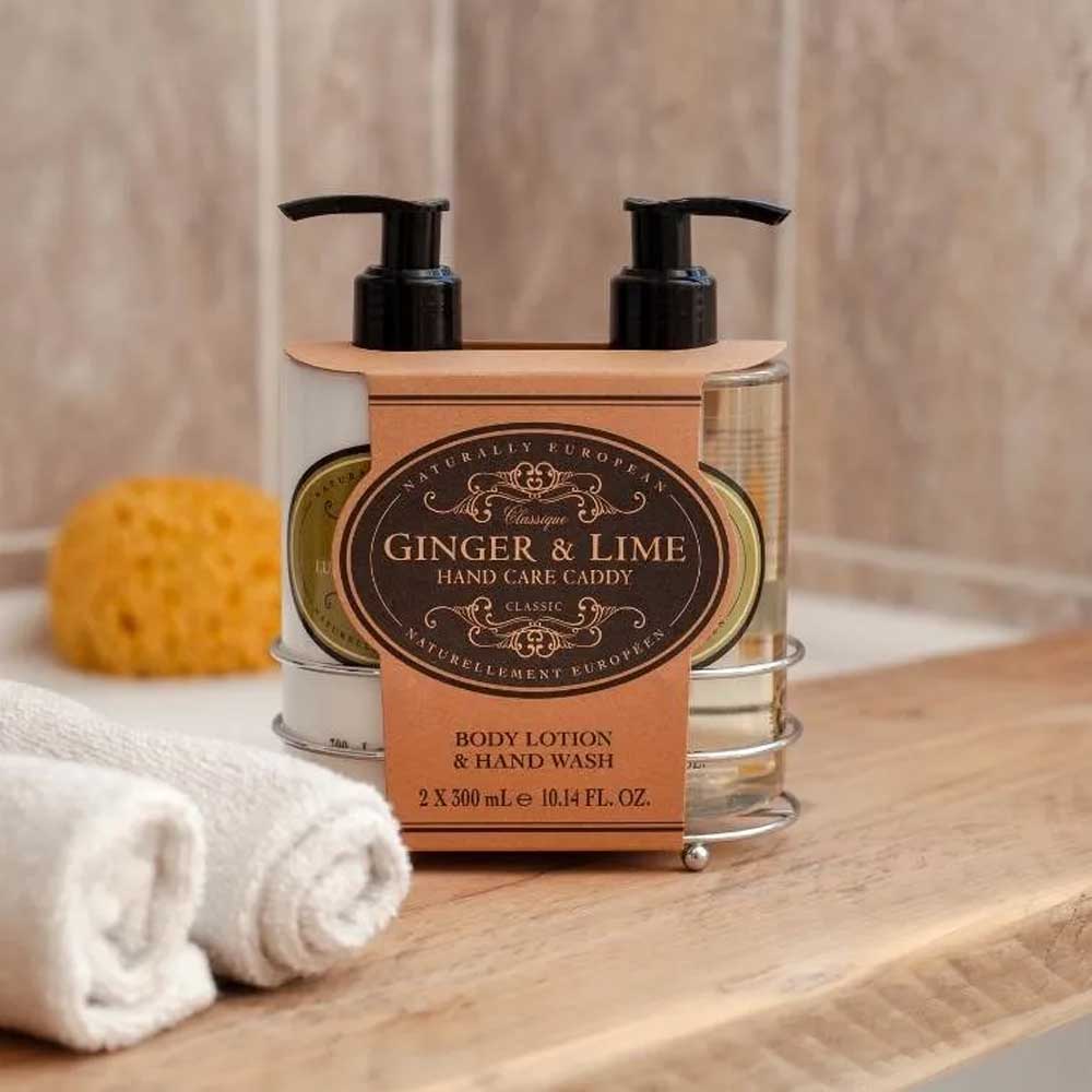 Hand care set ginger lime 2x300ml