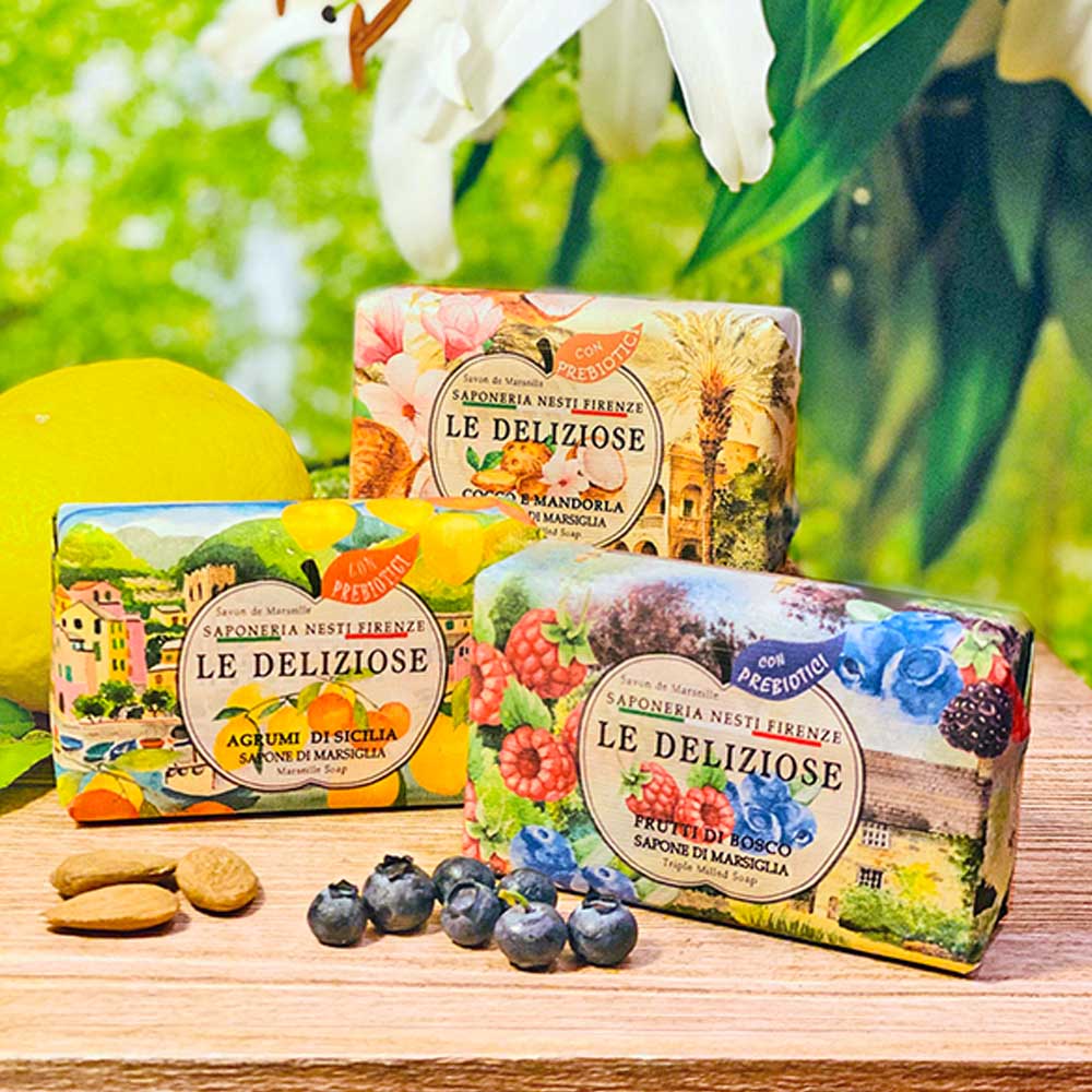 Le deliziose 150g sæbe Coconut & Mandel