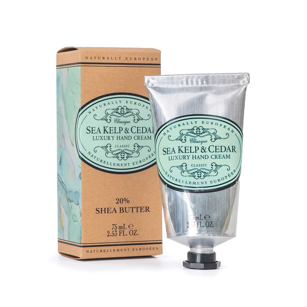 Luxury Hand Cream Sea Kelp & Cedar 75ml