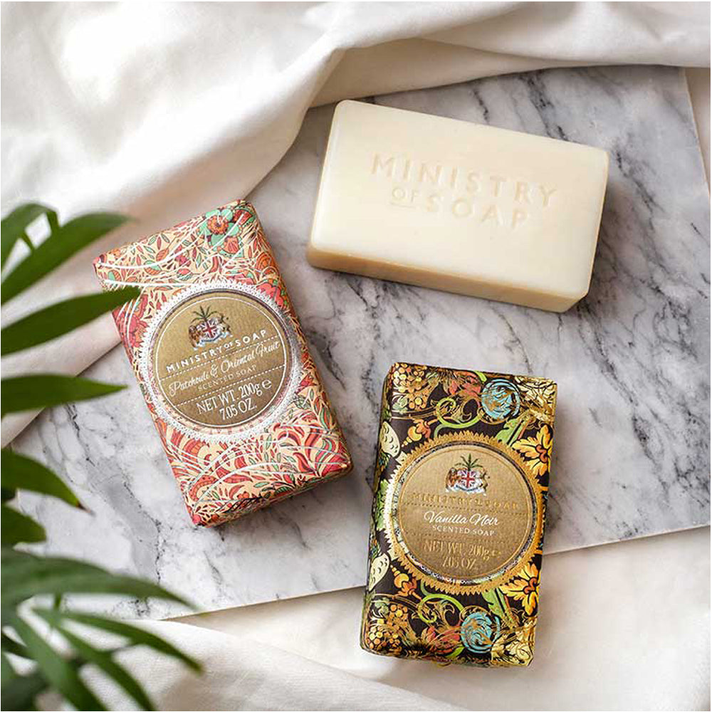 Triple milled soap Patchouli & Oriental Fruit 200g