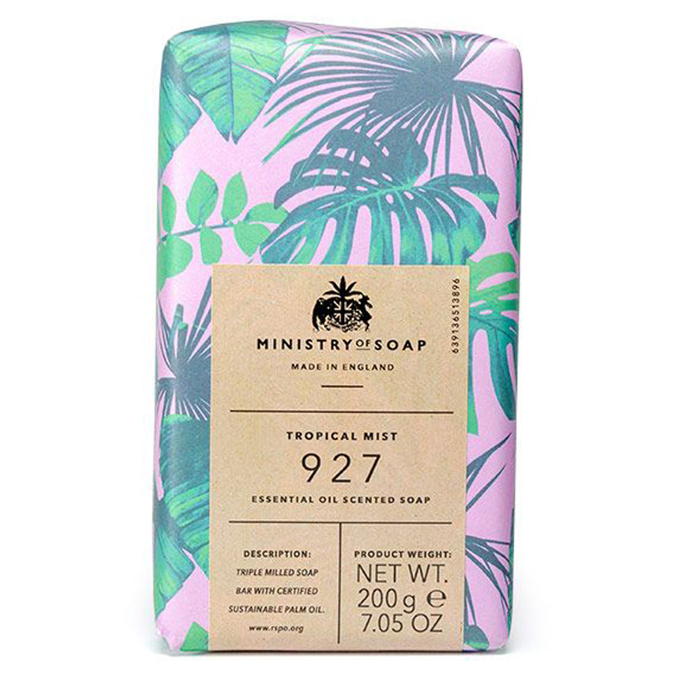 Triple milled soap Tropical Mist 200g