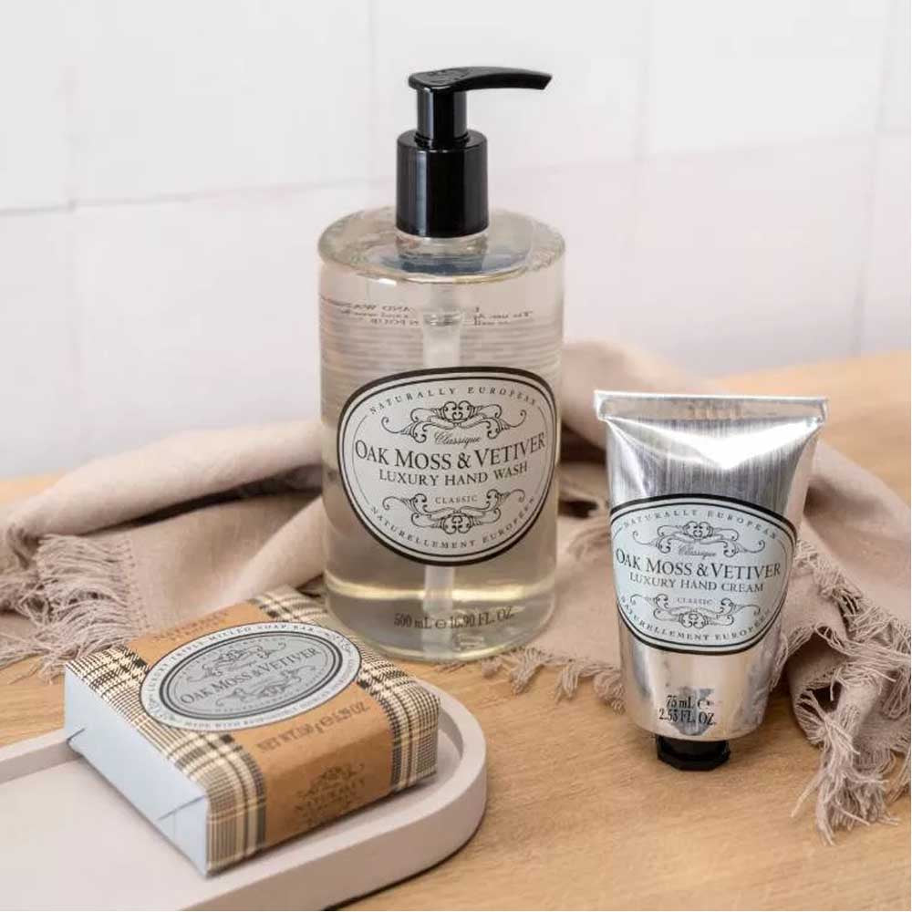 Luxury Hand cream Oak Moss & Vetiver 75ml.