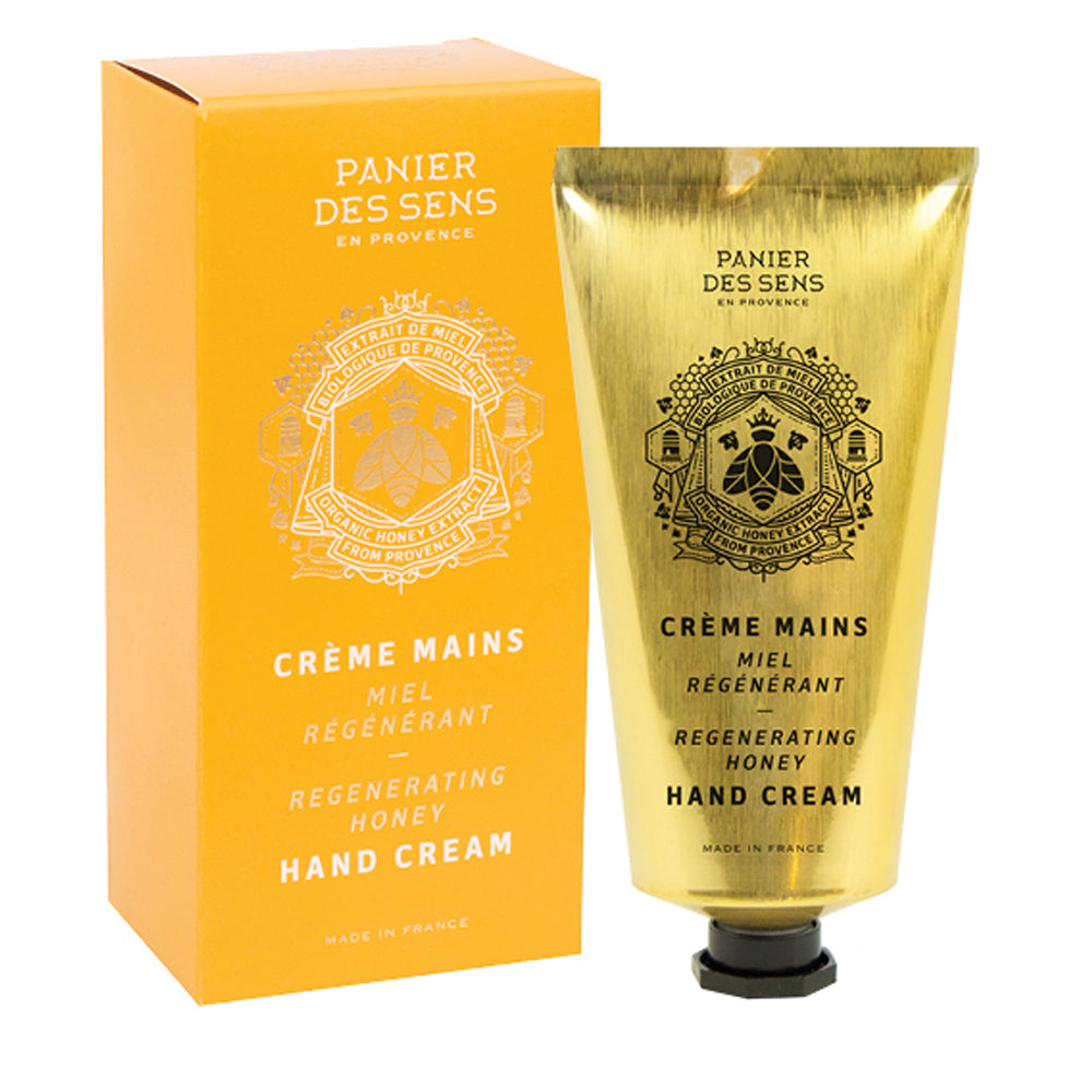 Panier des Sens håndcreme regenerating Honey 75ml