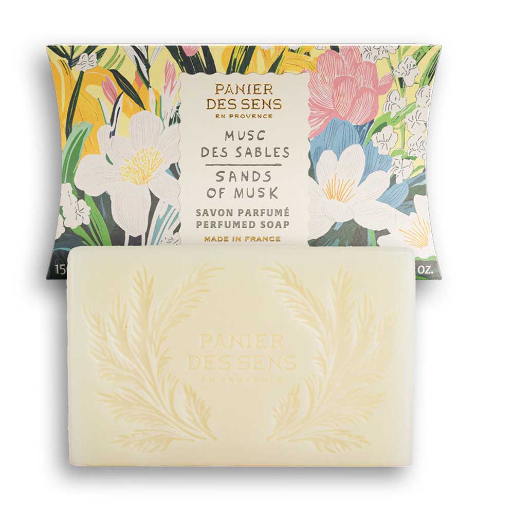 Panier des Sens Vegetabilsk sæbe Sands of Musk 150g