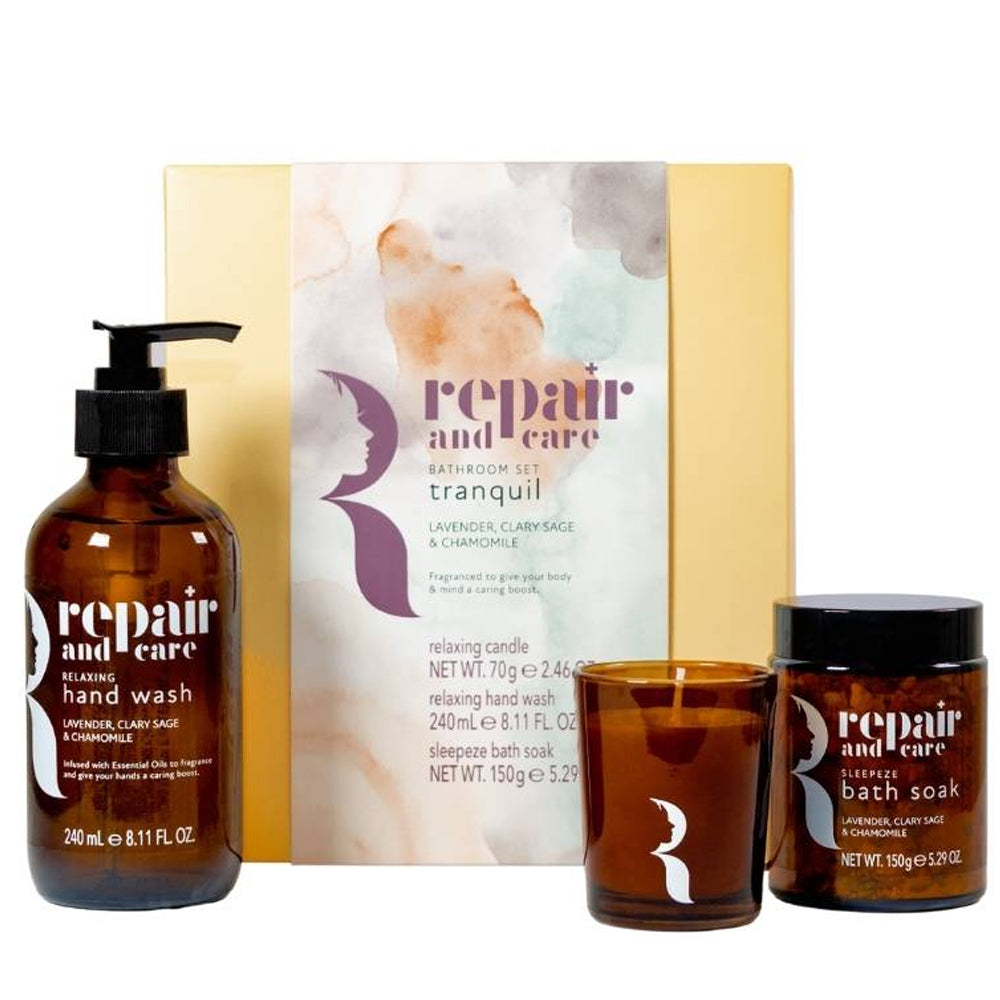 Repair and Care Tranquil Bathroom Gift Set