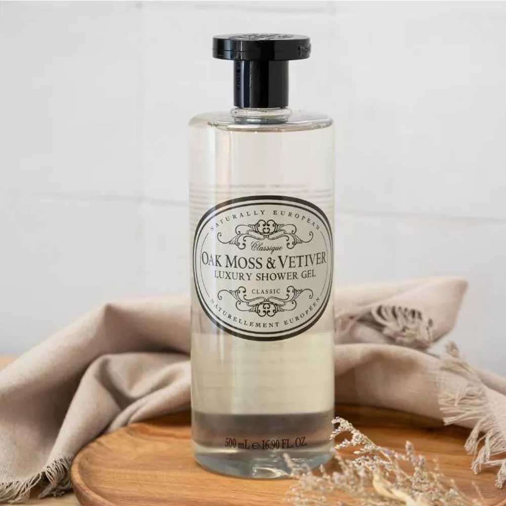 Luxury Shower gel Oak Moss & Vetiver 500ml