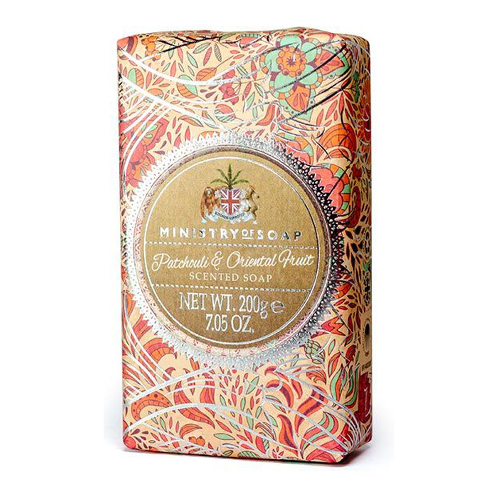 Triple milled soap Patchouli & Oriental Fruit 200g