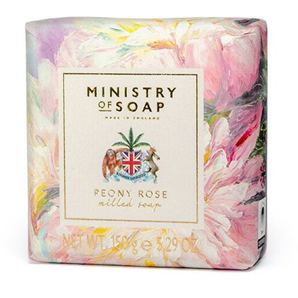 Triple milled soap peony rose 150g