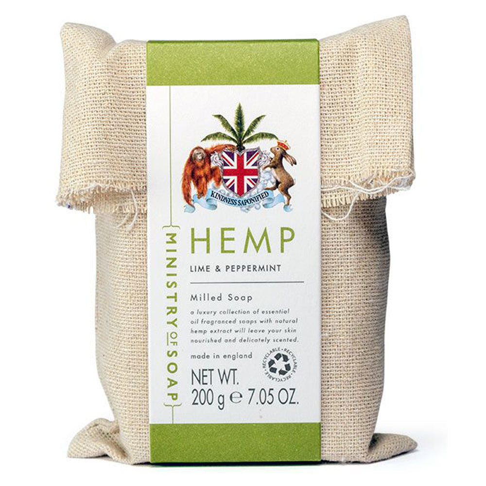 Ministry Of Soap Hemp Lime & Peppermint 200g