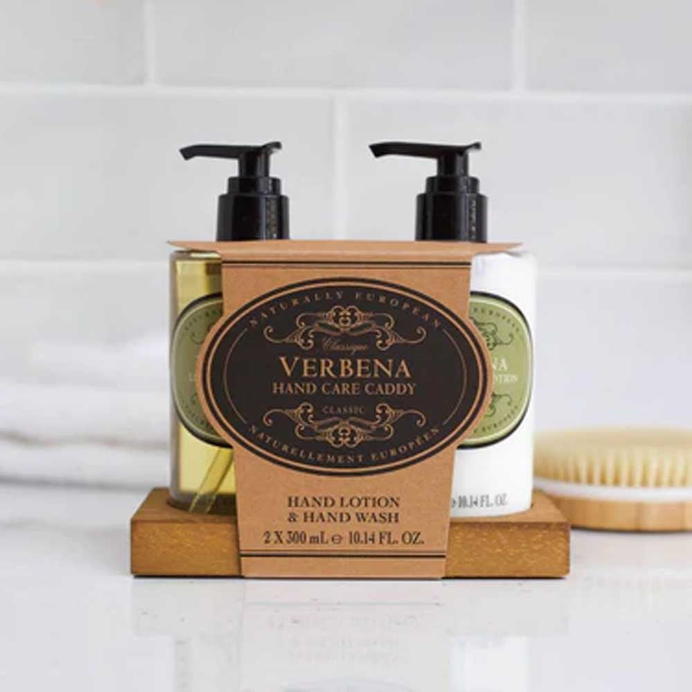 Hand care caddy sæt 2x300ml verbena