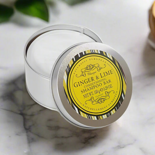 Naturally European Shampoo Bar Ginger & Lime 150g