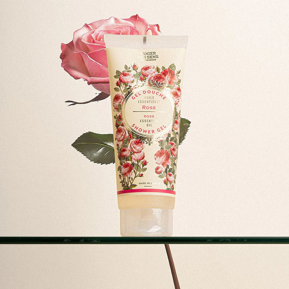 Bade & shower gel Rose 200ml - NY EMBALLAGE