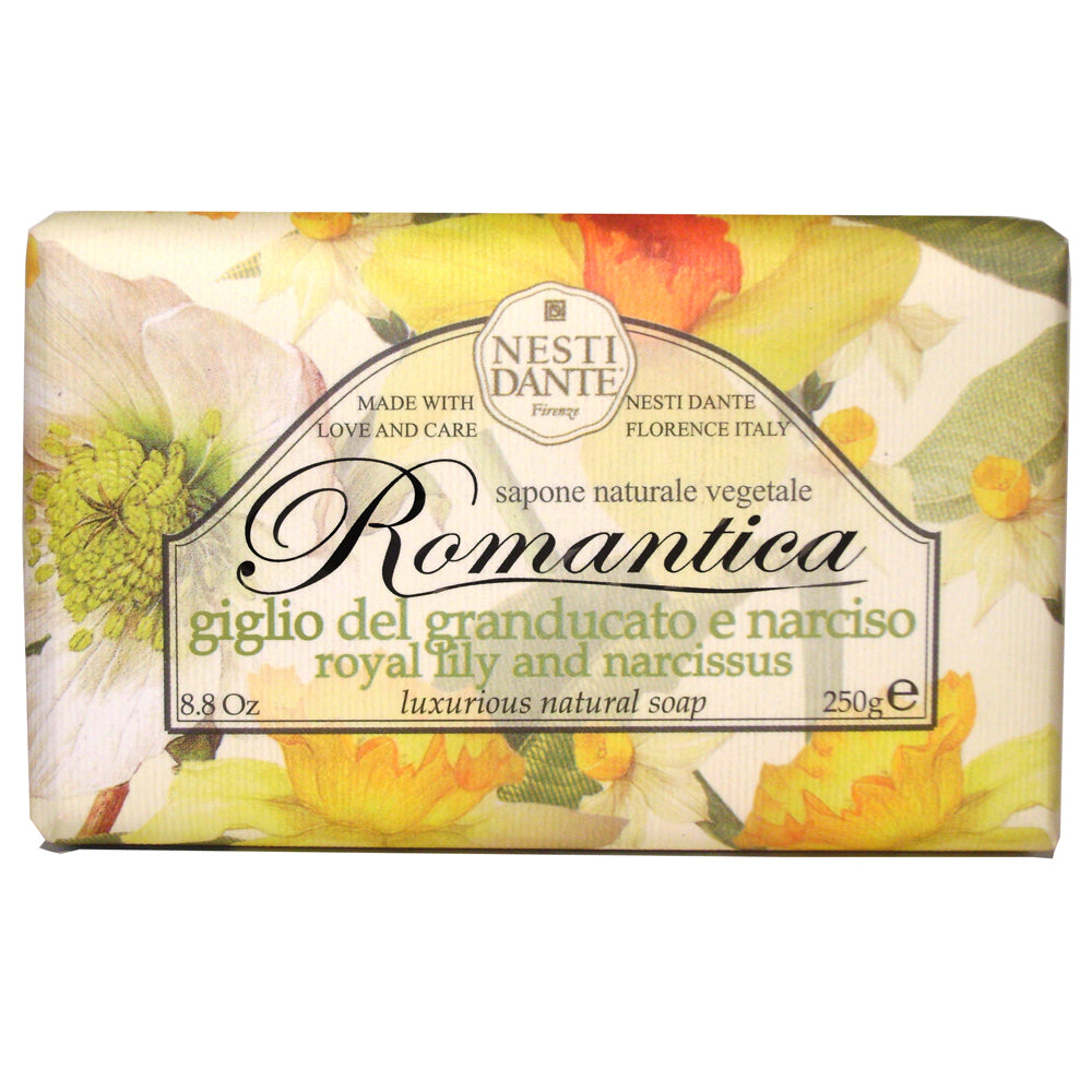 250g Luxurious natural soap Royal lily & narcissus