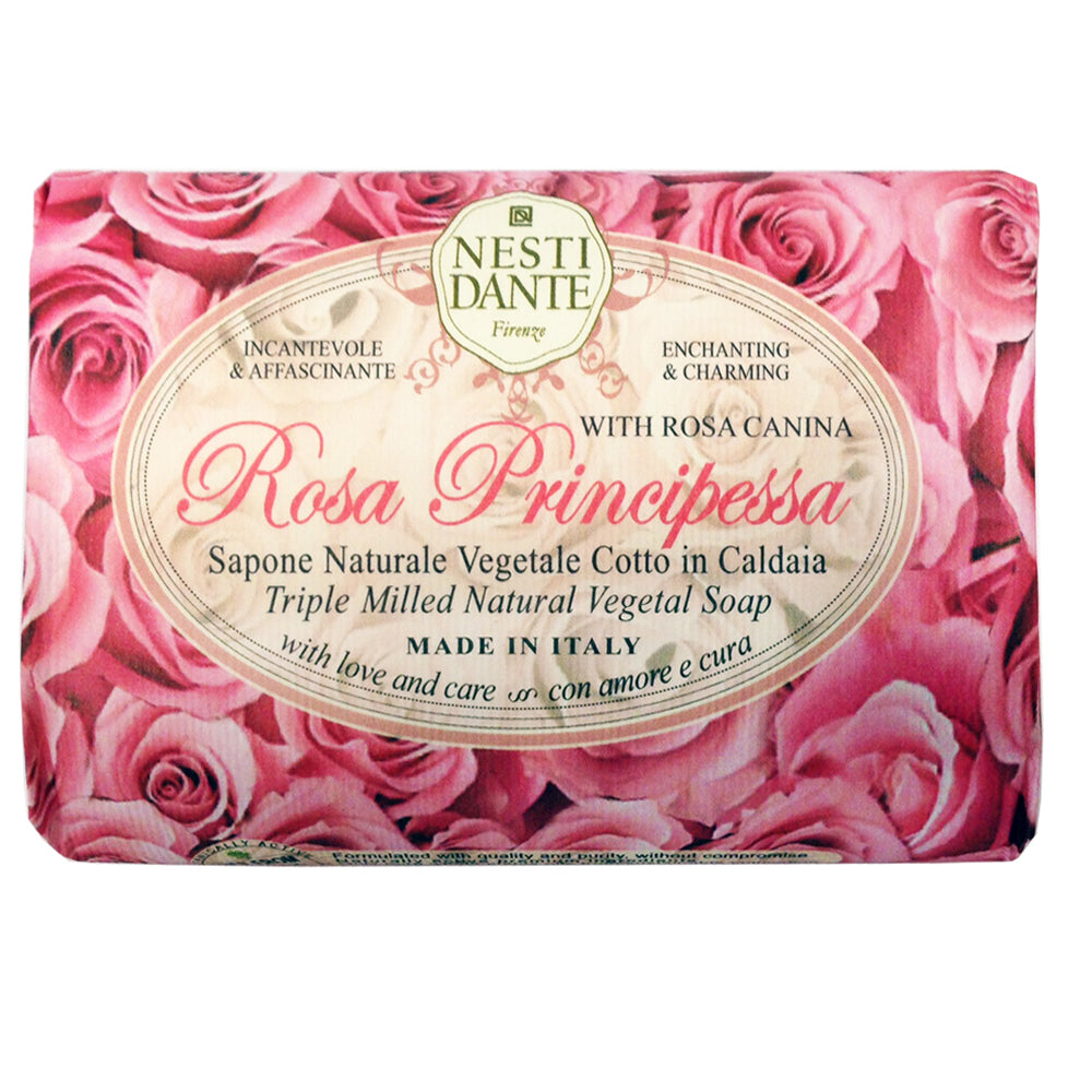 150g Fine Natural soap Rosa Principessa