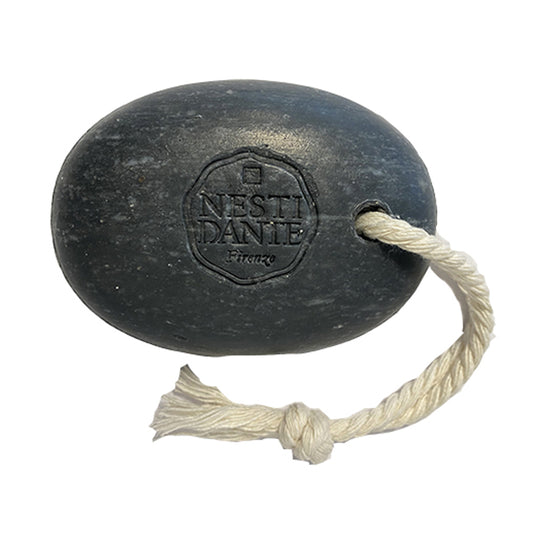 Luxury Body soap on a rope 150g Black