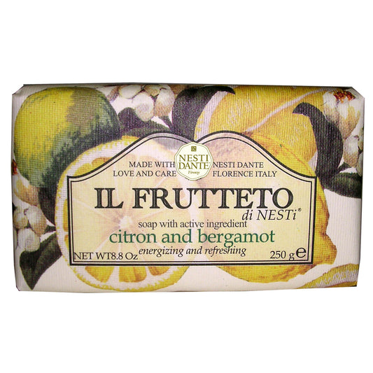 250g Fine Natural soap Citron & Bergamot