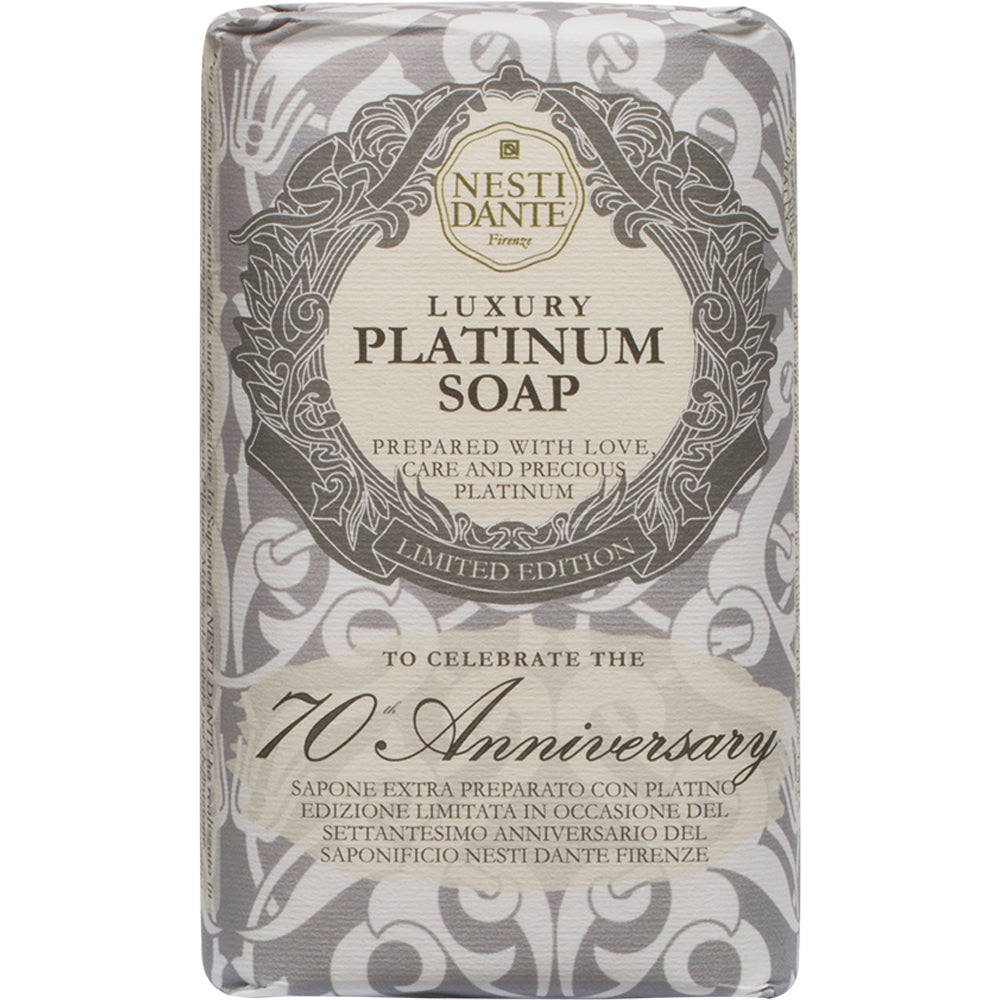 250g Fine natural Luxury soap Platinum