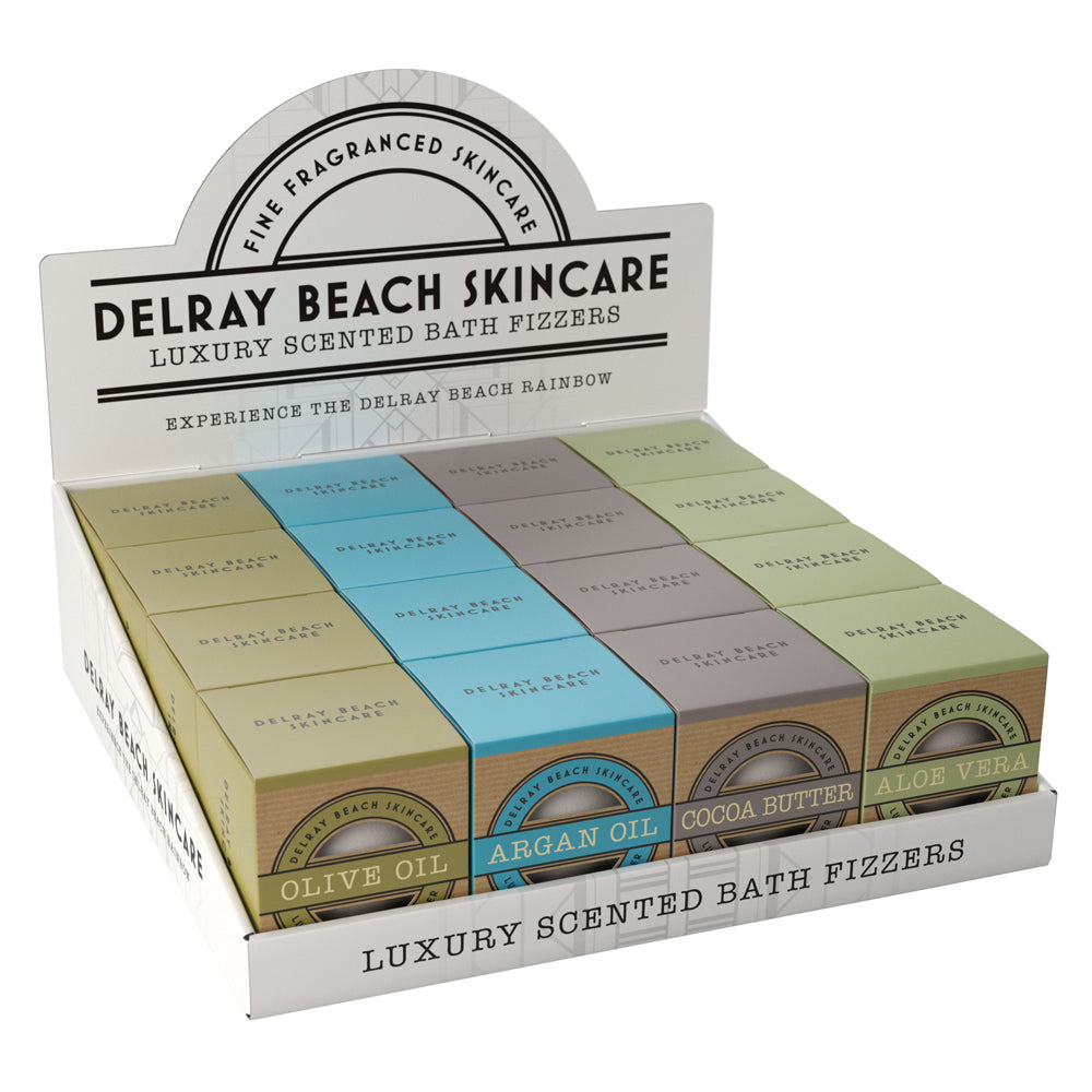 Delray Beach Bade bomber 100g ass display