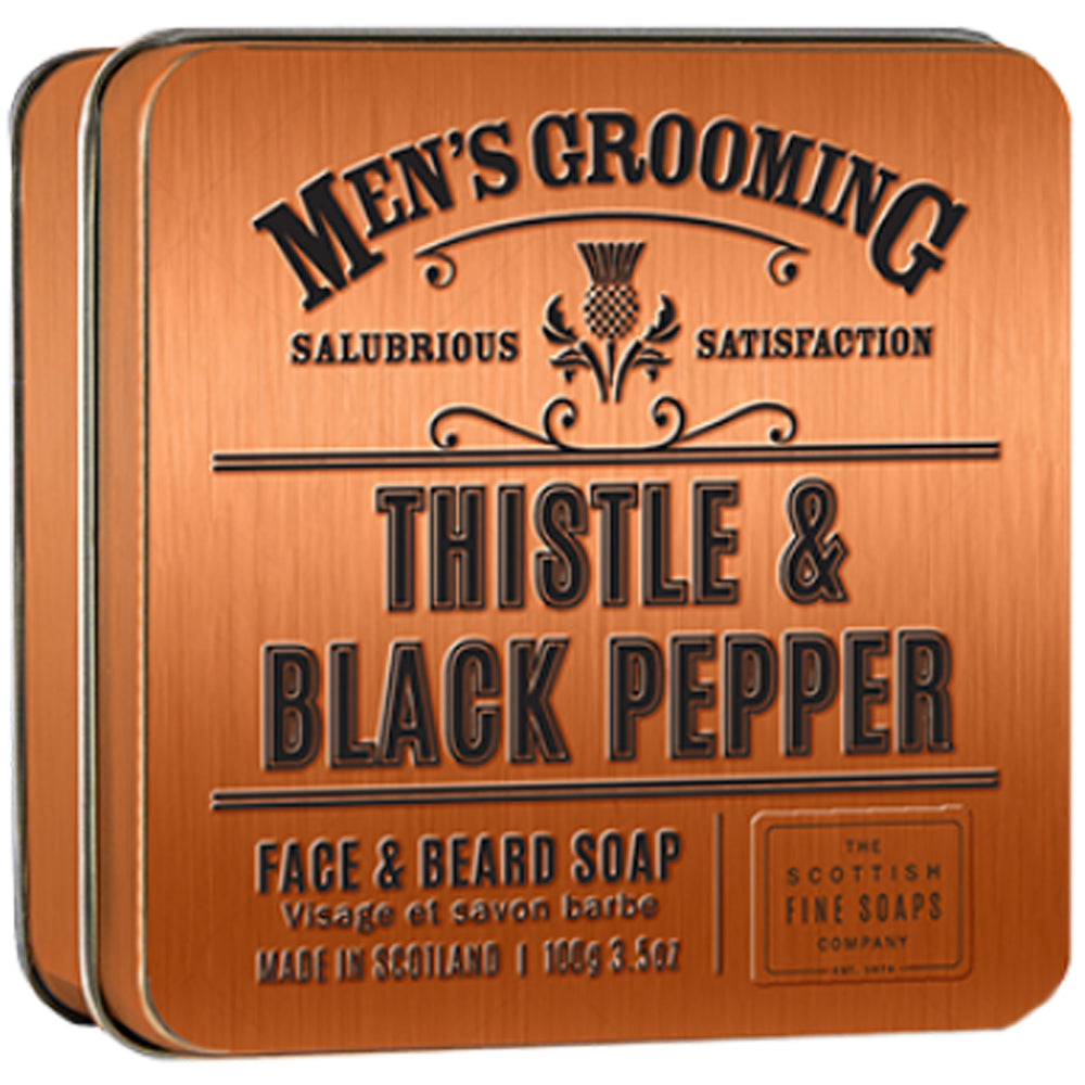 Face & Beard soap in Tin 100g