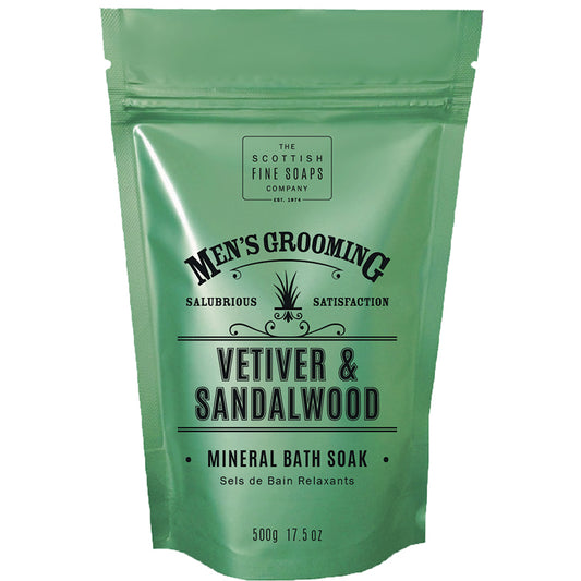 Mineral bath soak Vetiver & Sandelwood 500g