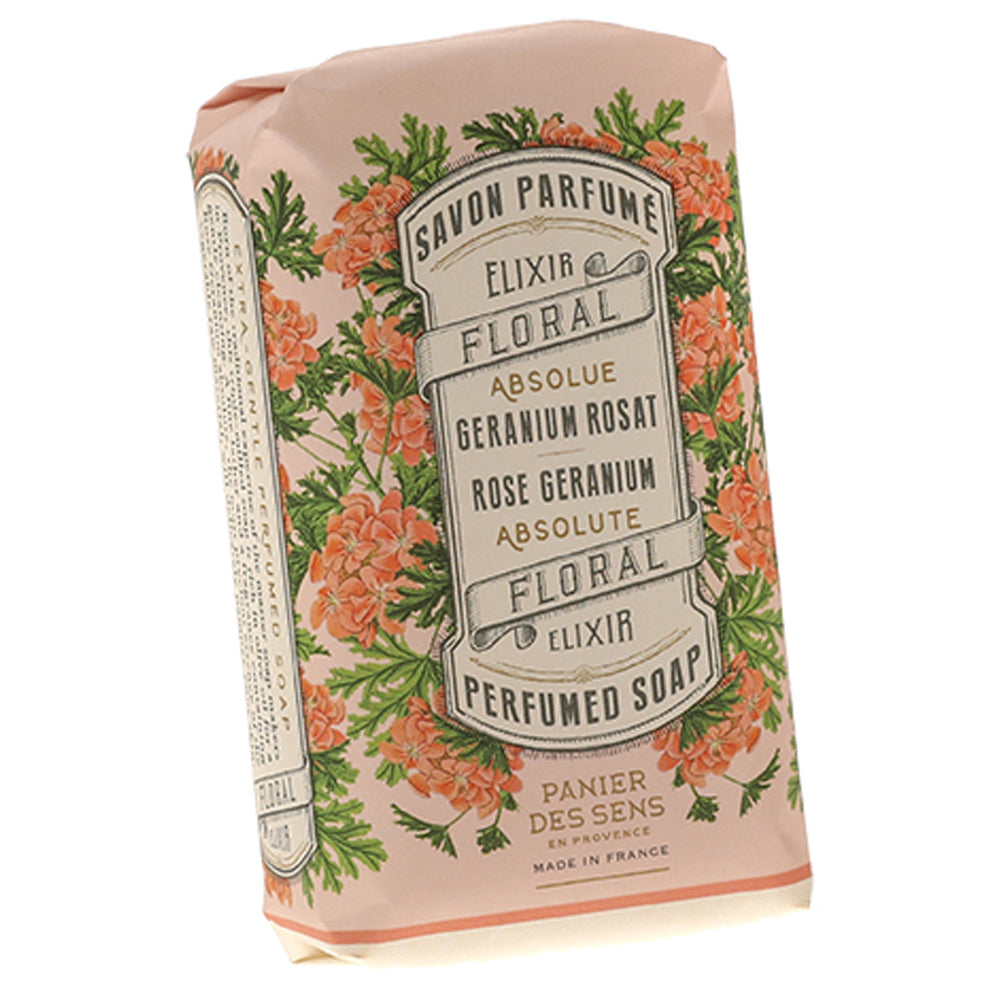 Vegetabilsk sæbe 150g Rose & Geranium