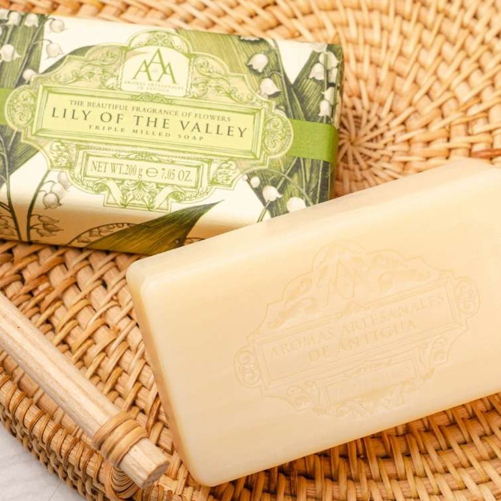 Triple milled soap lily of the valley 200g
