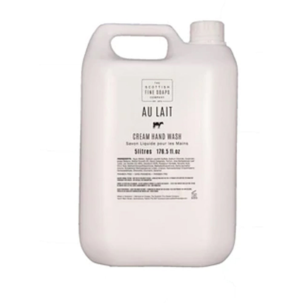 Au Lait cream hand wash Refill 5L