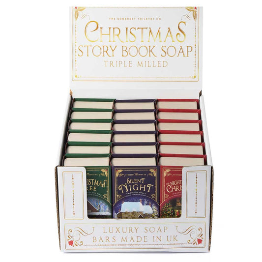 Christmas story book håndsæber 200g i display