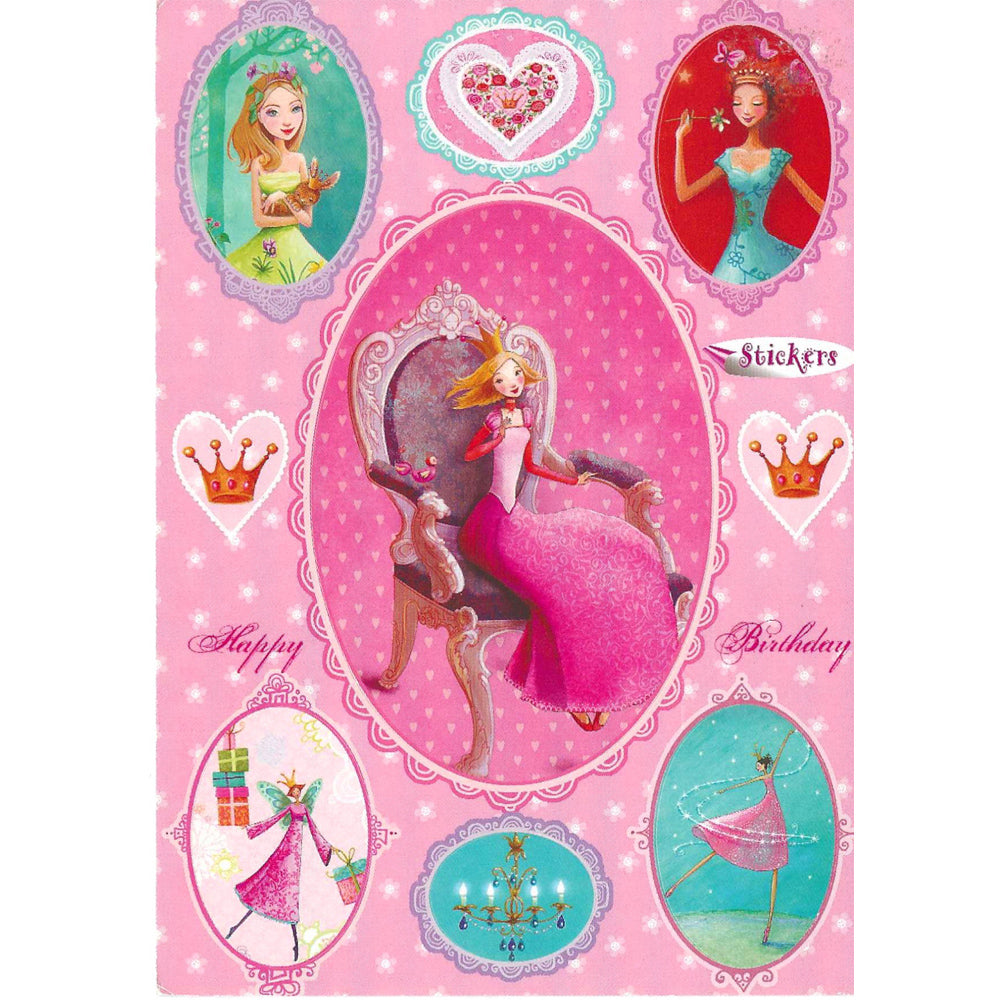 Postkort med klistermærker EG 8-5