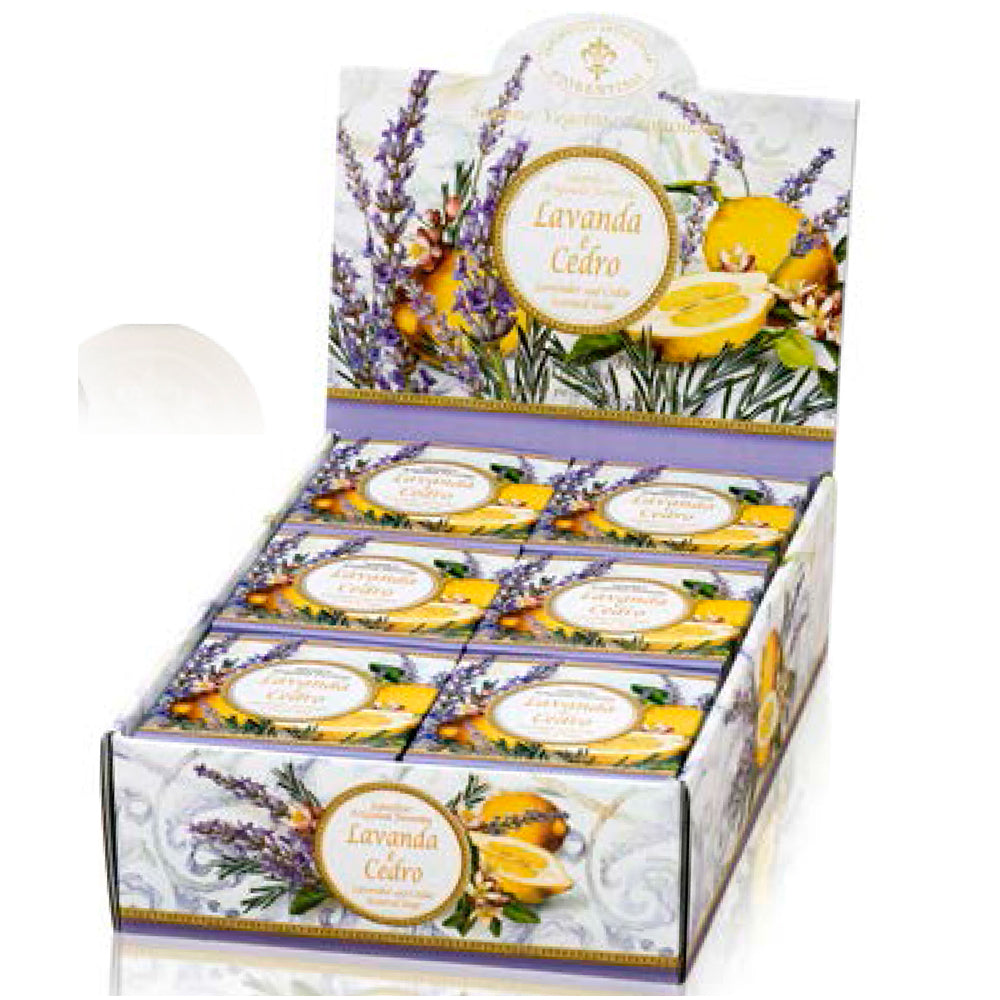 Vegetabilsk sæbe lavendel & citron 100g