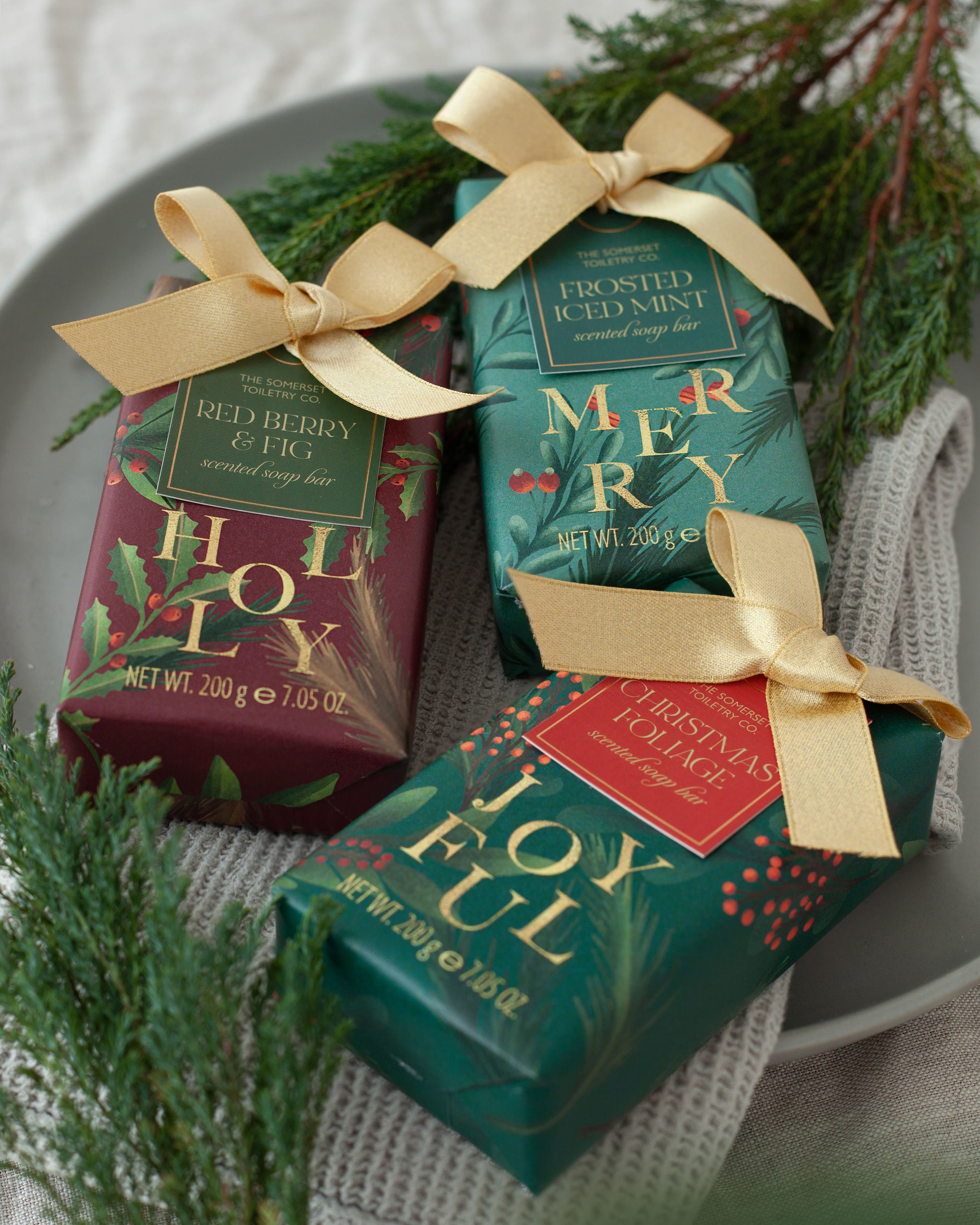 Somerset Festive Foliage sæbe 200g