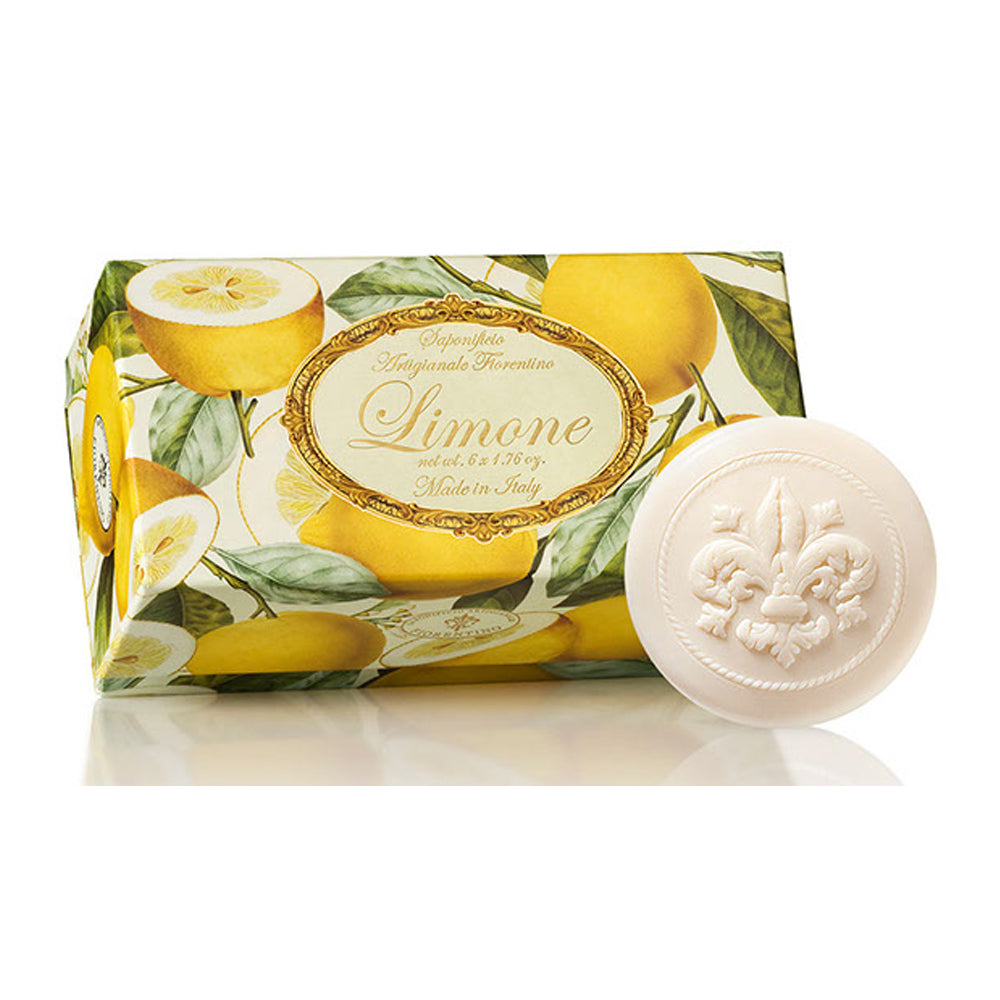 Vegetabilsk sæbe citron i æske 6x50g