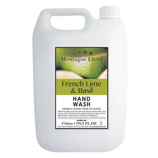 Hand wash 5L French Lime & Basil