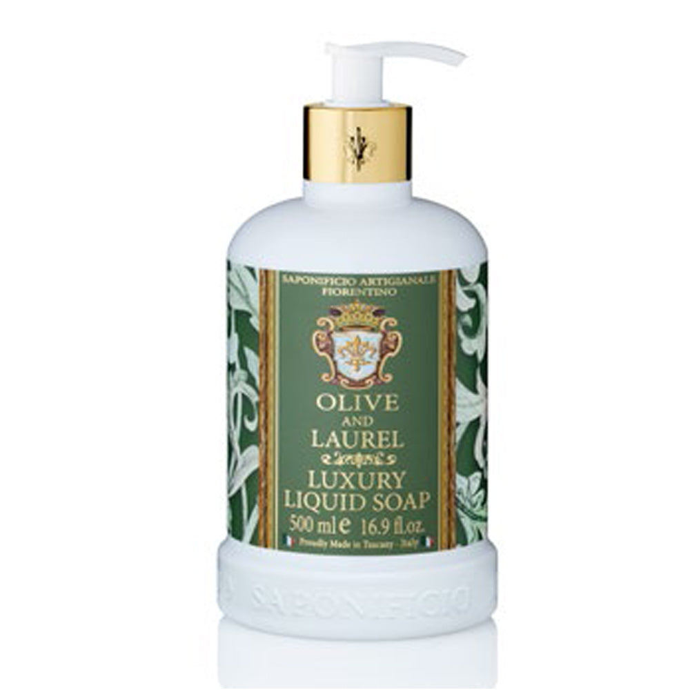 Luksus håndsæbe Olive & Laurel 500ml - Rabat ved køb af 12 stk