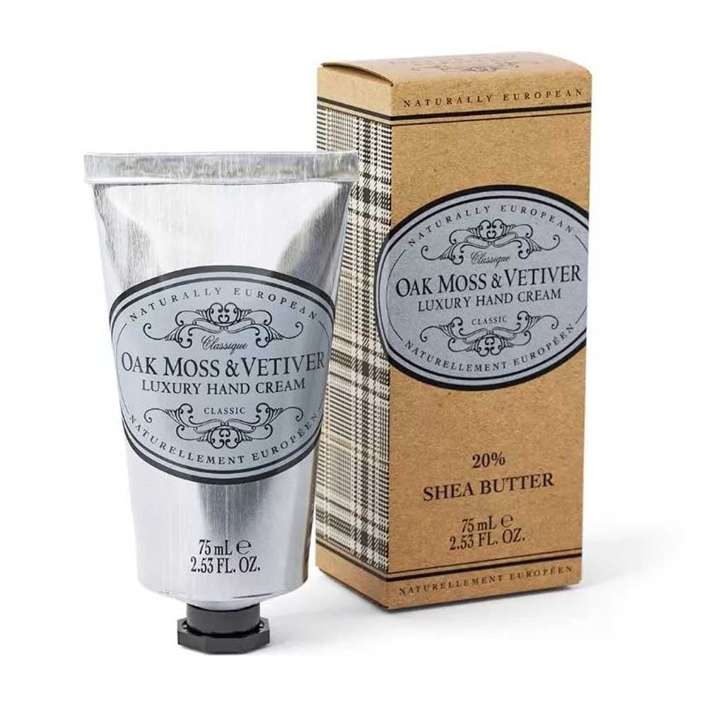 Luxury Hand cream Oak Moss & Vetiver 75ml.