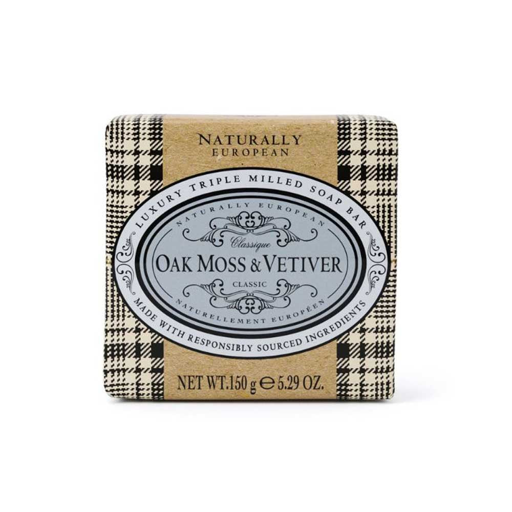 Triple milled soap Oak Moss & Vetiver 150g