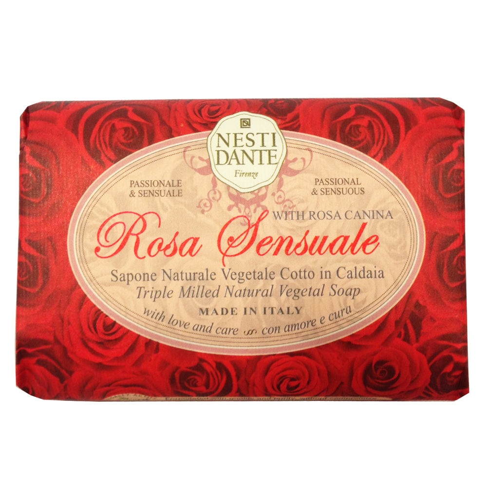 150g Fine Natural soap Rosa Sensuale