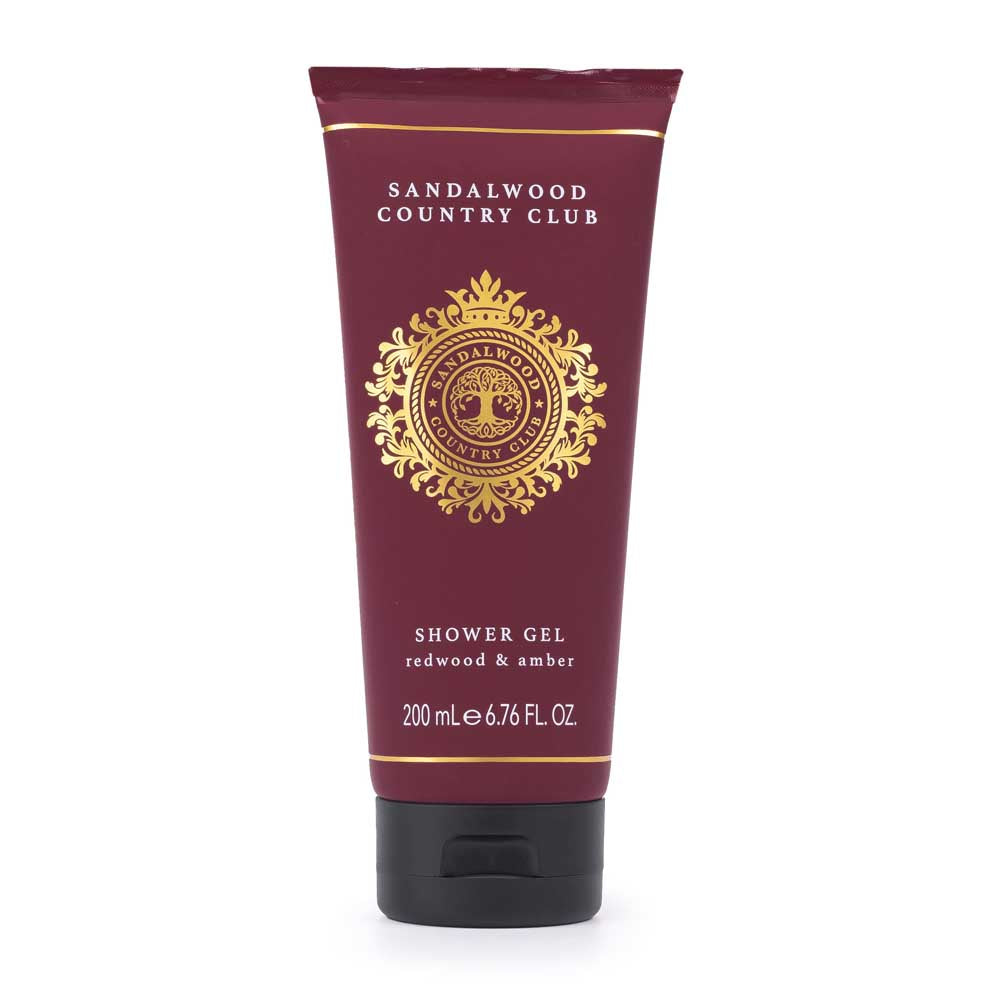 Sandelwood Country Club Shower gel 200ml Redwood & Amber
