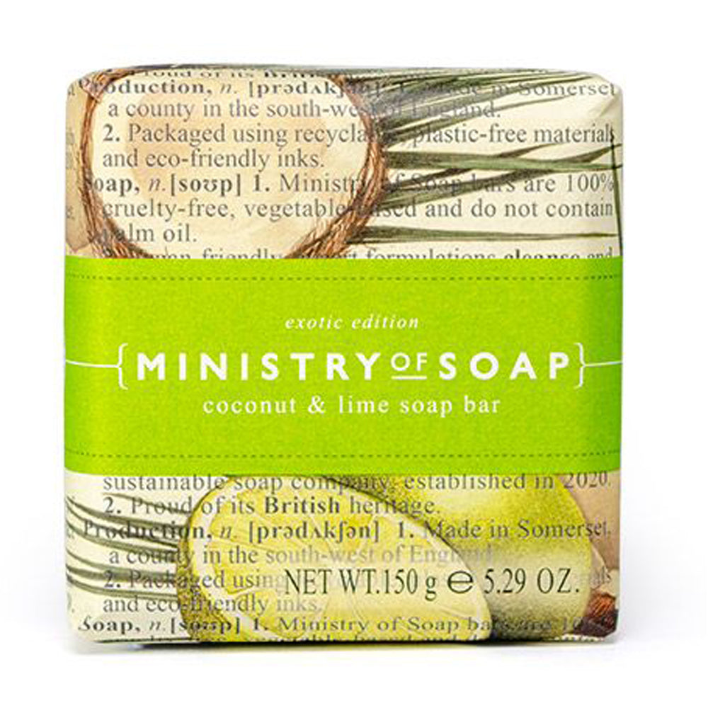 Triple milled soap Coconut & lime 150g