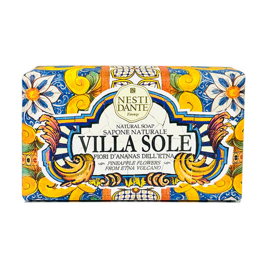 250g Fine Natural Soap Pineapple Flowers From Etna Volcano