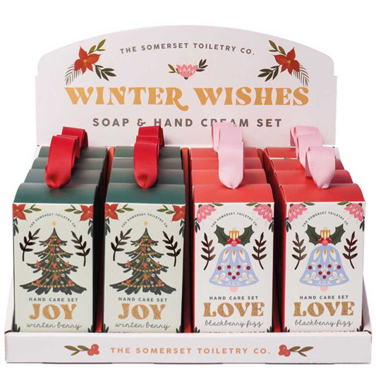 Winter Wishes hand care sæt i display