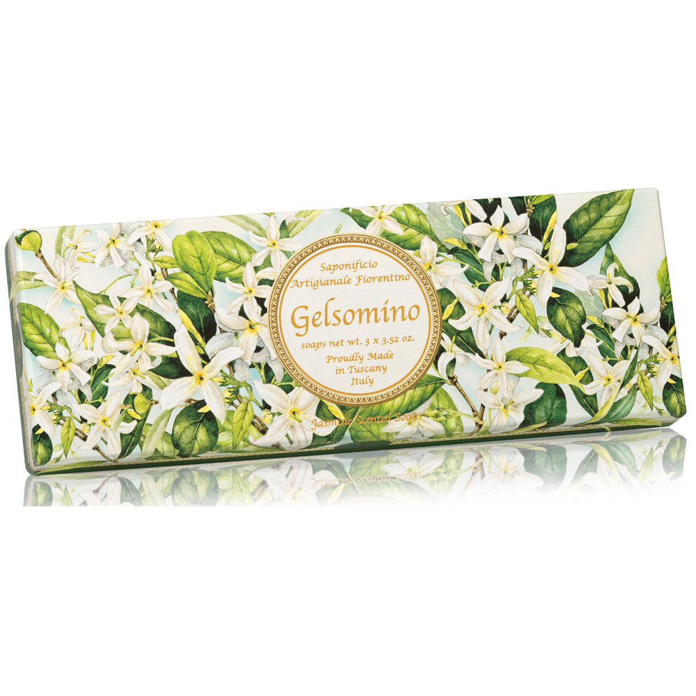 Vegetabilsk sæbe Jasmin 3 x 100g